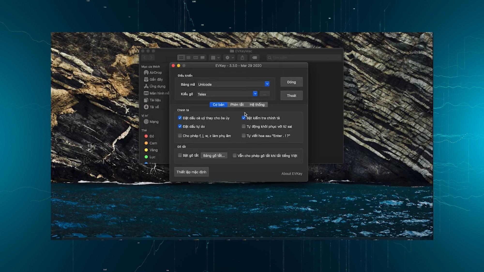 Hướng dẫn cài đặt EVKey trên macOS bước 5