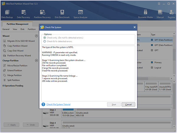 MiniTool Partition Wizard Free Edition 3