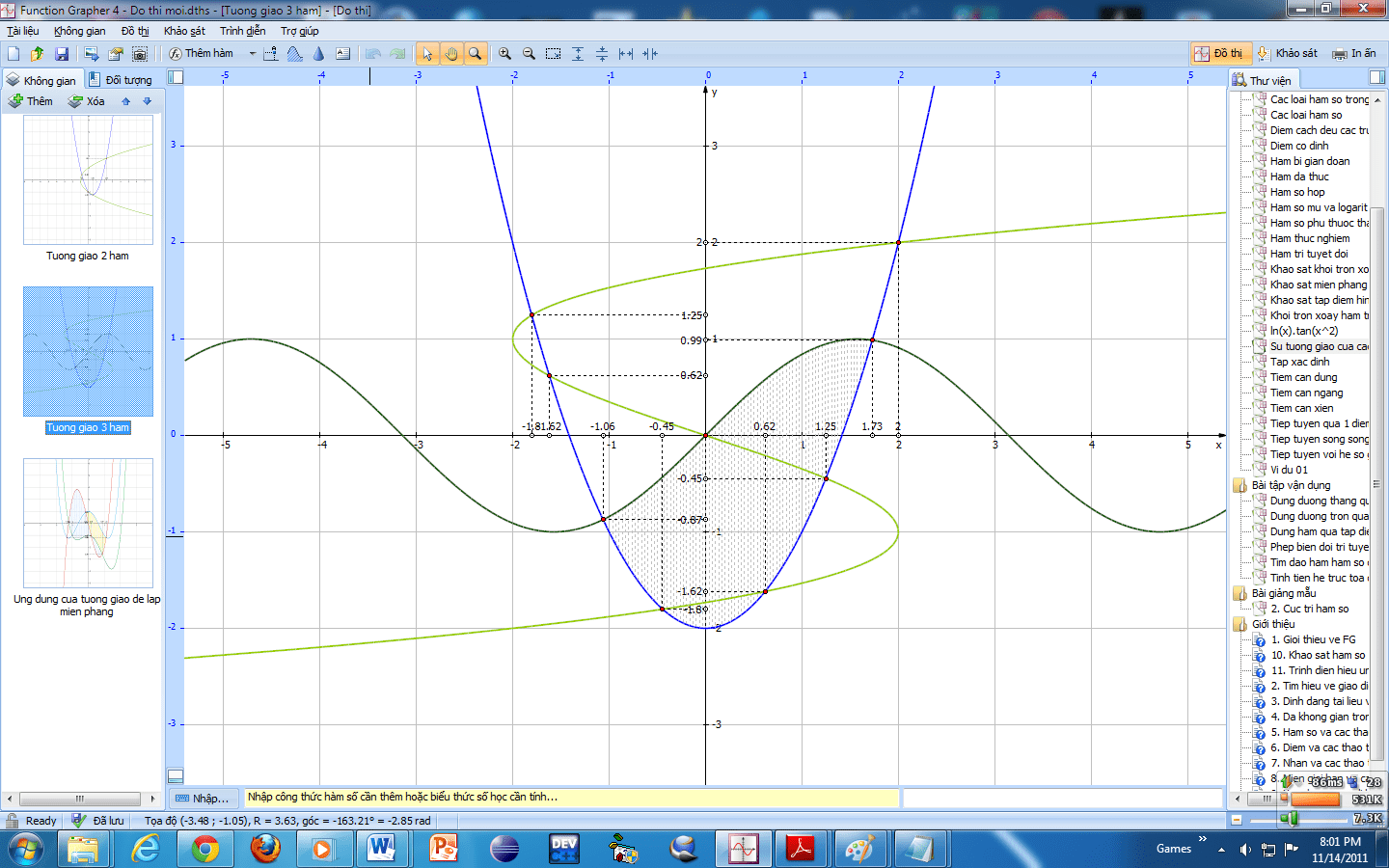 Download Graph - Vẽ đồ thị hàm số toán học trên máy tính