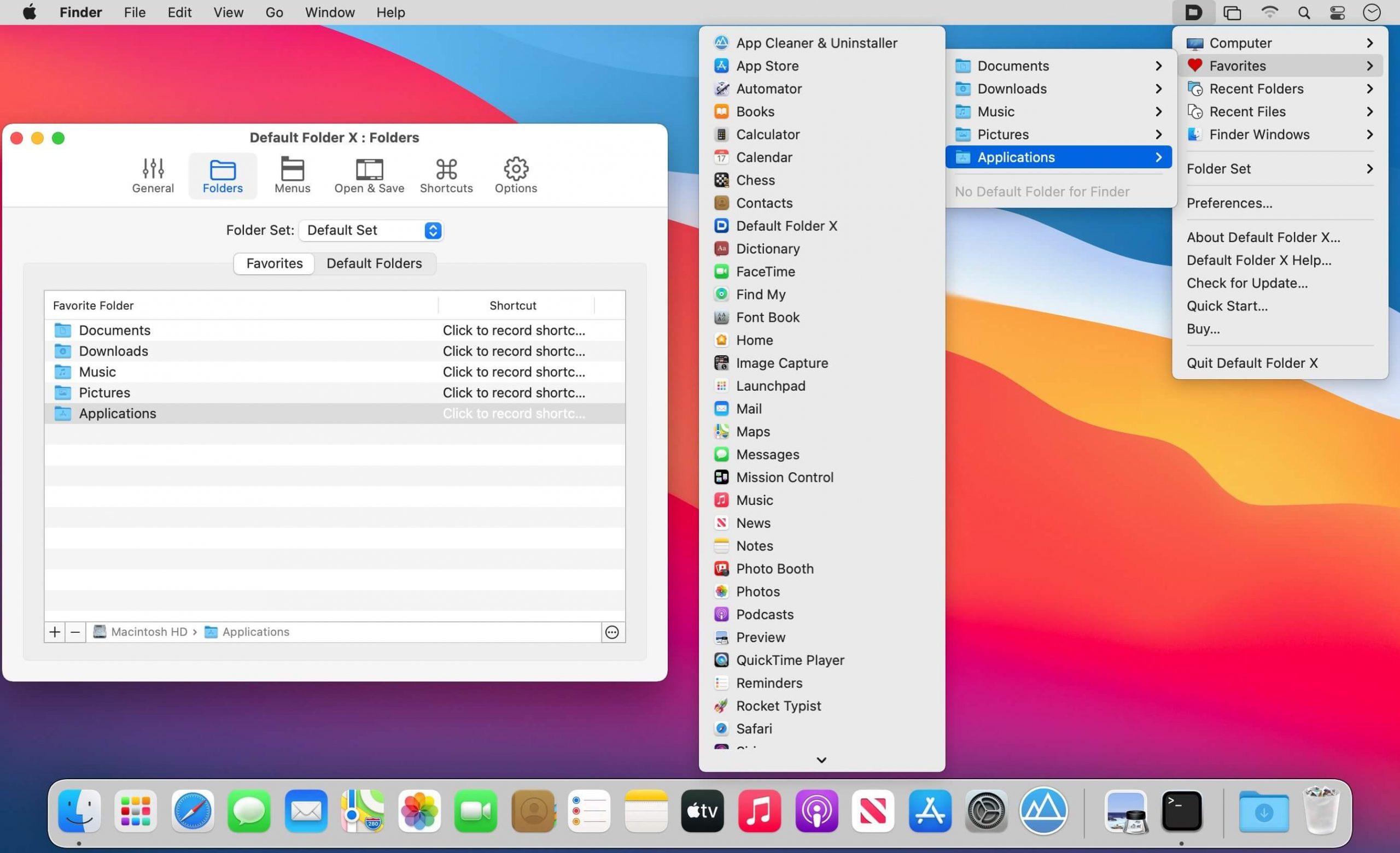Hướng dẫn tải và cài đặt Default Folder X Cho MacOS