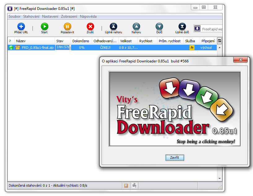 Hướng dẫn tải và cài đặt FreeRapid Downloader - Phần mềm download tốc độ cao