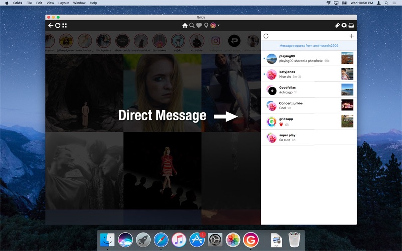 Hướng dẫn tải và cài đặt Grids for Instagram cho MacOS