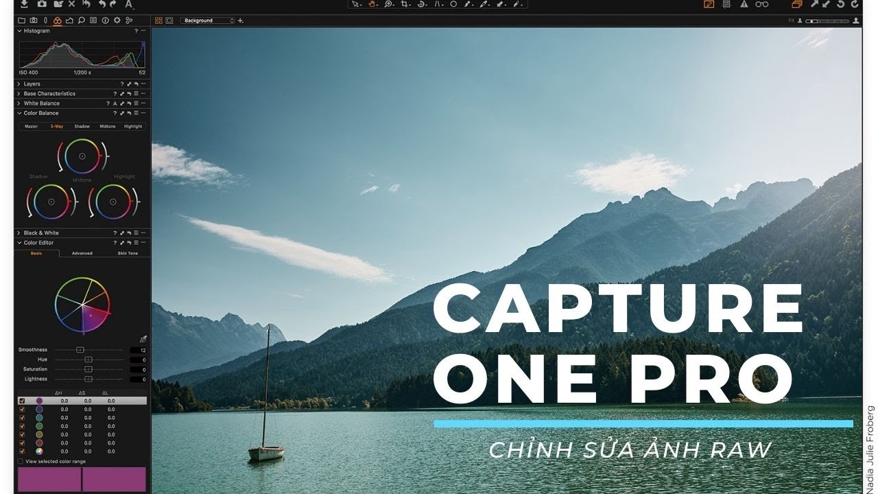 Hướng dẫn tải và cài đặt Capture One Pro 22 Full – Xử Lý Ảnh Raw