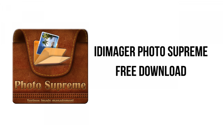 Hướng dẫn tải và cài đặt IdImager Photo Supreme 7 Full