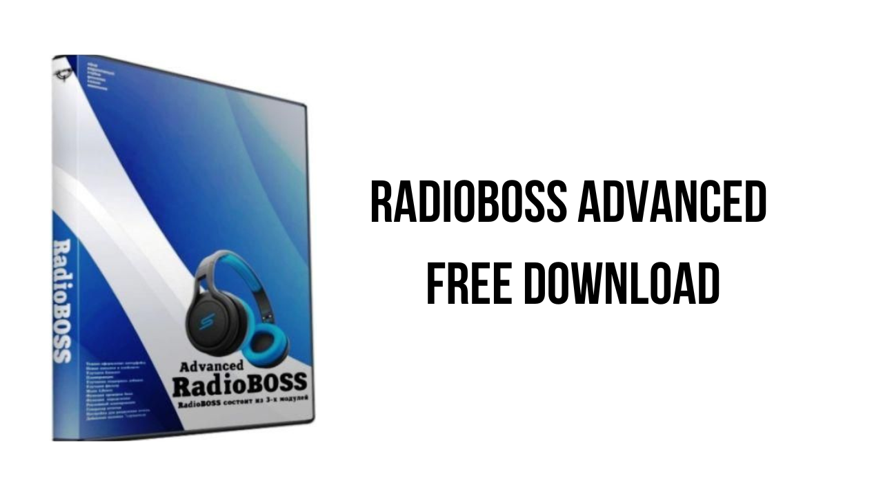 Hướng dẫn tải và cài đặt RadioBOSS Advanced 6