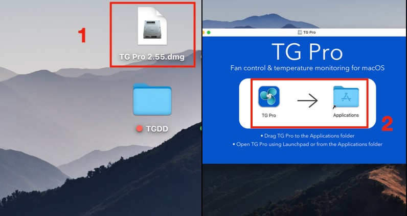 Hướng dẫn tải và cài đặt TG Pro 2 Cho MacOS Mới Nhất