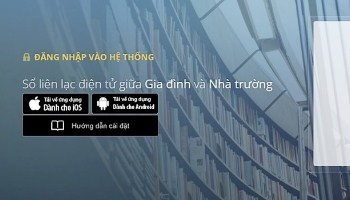 SLLĐT - Sổ liên lạc điện tử TP Hà Nội - Sổ liên lạc trực tuyến