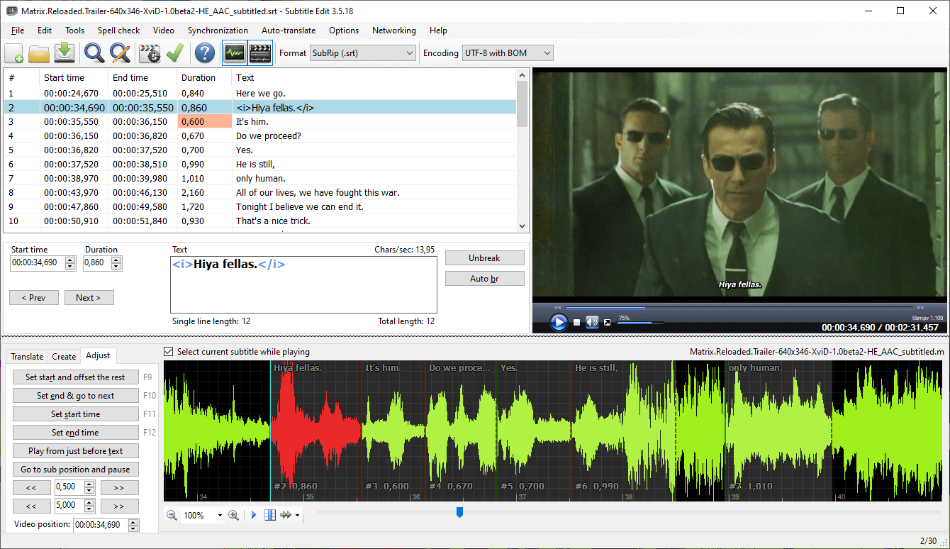 Hướng dẫn tải và cài đặt Subtitle Edit 3 – Quản lý, chỉnh sửa phụ đề Video