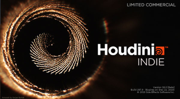 Hướng dẫn tải và cài đặt SideFX Houdini FX 18