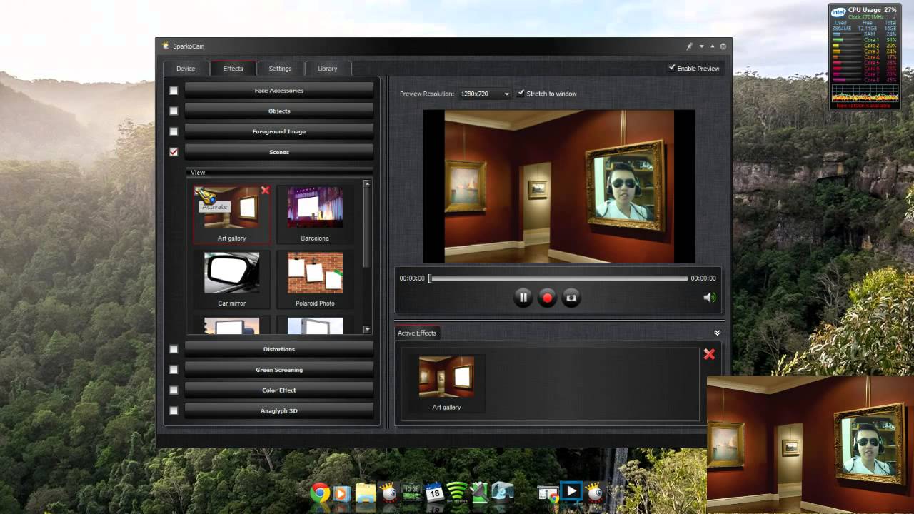 Hướng dẫn tải và cài đặt SparkoCam 2 – Thêm hiệu ứng vào Webcam