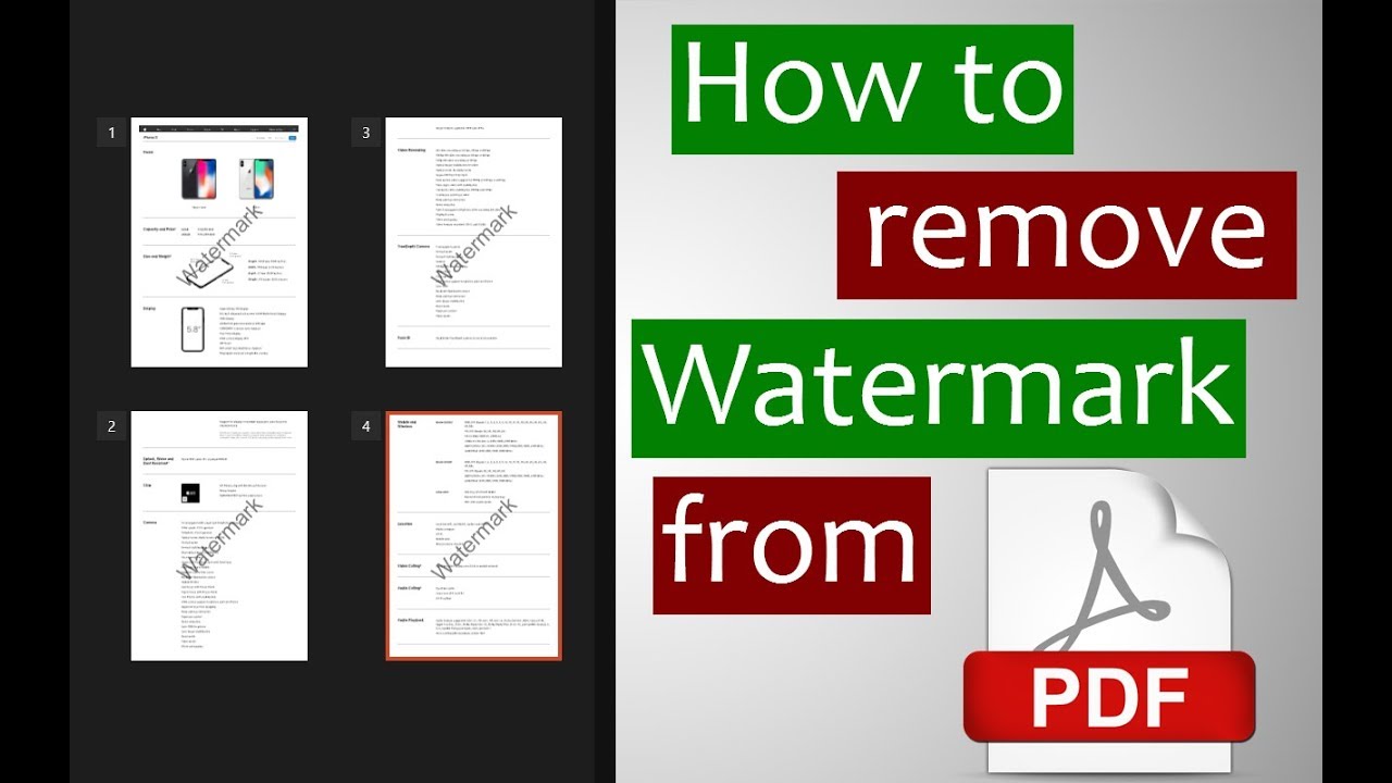 Hướng dẫn tải và cài đặt PDF Watermark Remover 1.0.2 Full Serial Key Mới Nhất